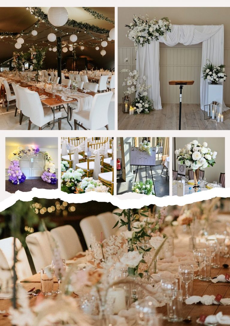 Hiring of wedding flowers