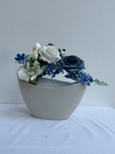Marble Effect Decorative Plastic Bowl