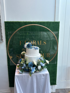 Rustic Wooden Cake Stand