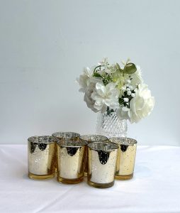 Tea light Votive & Candle Gold